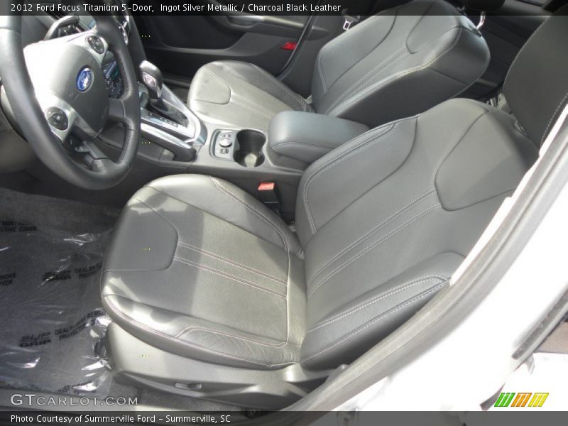 Front Seat of 2012 Focus Titanium 5-Door