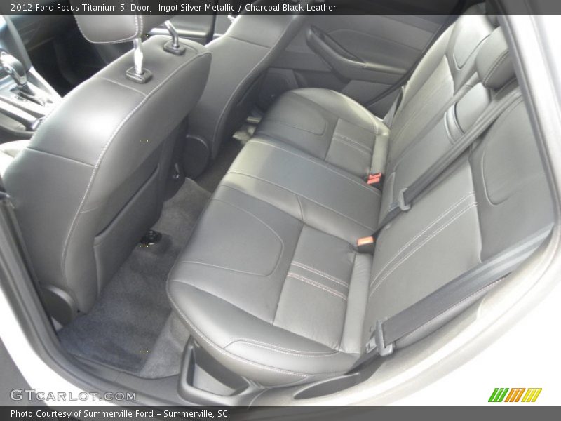 Rear Seat of 2012 Focus Titanium 5-Door