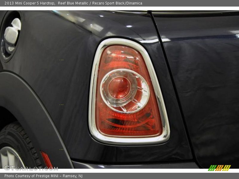 Reef Blue Metallic / Recaro Sport Black/Dinamica 2013 Mini Cooper S Hardtop