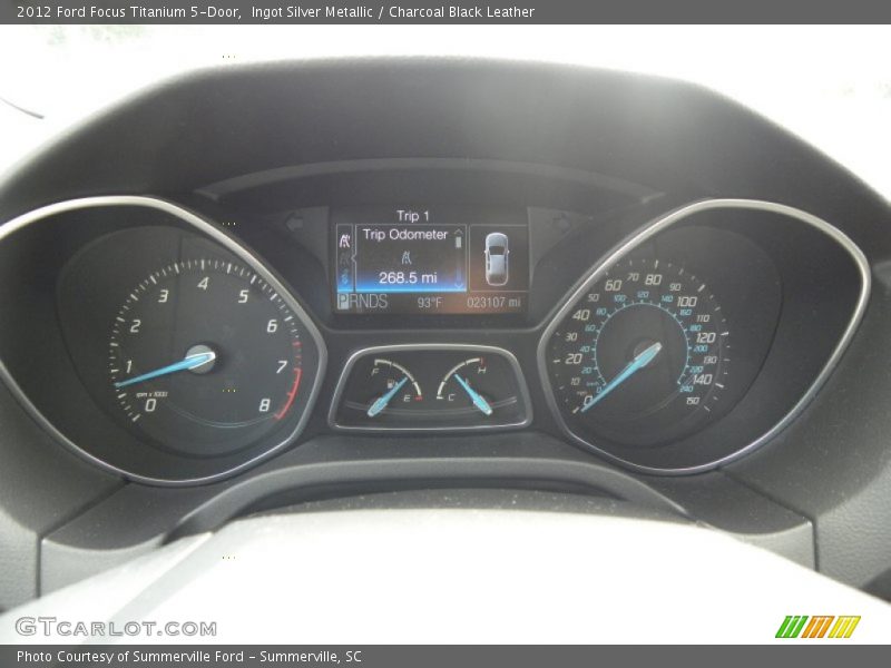  2012 Focus Titanium 5-Door Titanium 5-Door Gauges