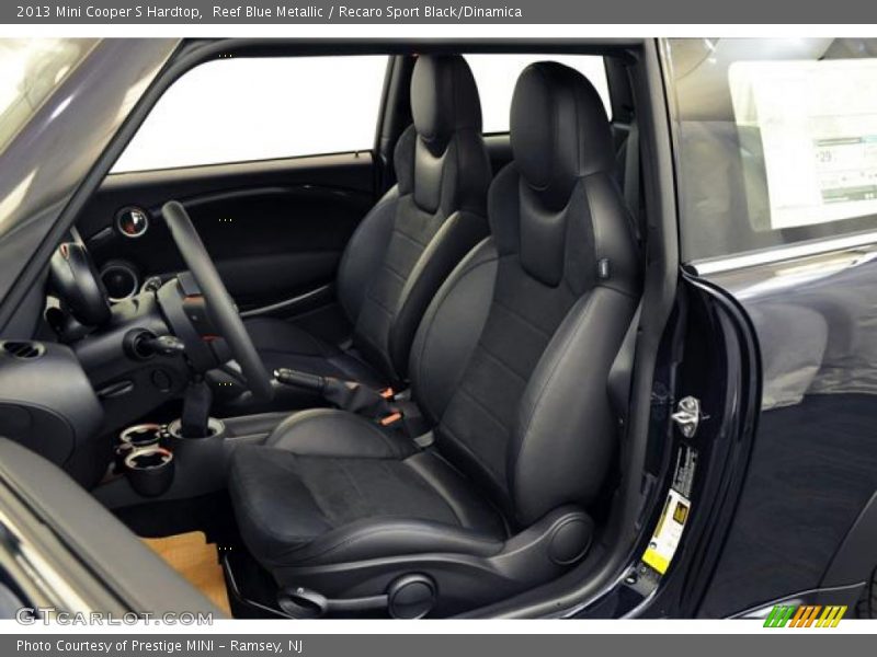 Front Seat of 2013 Cooper S Hardtop