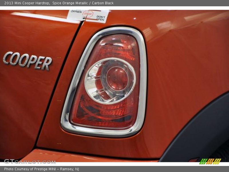 Spice Orange Metallic / Carbon Black 2013 Mini Cooper Hardtop