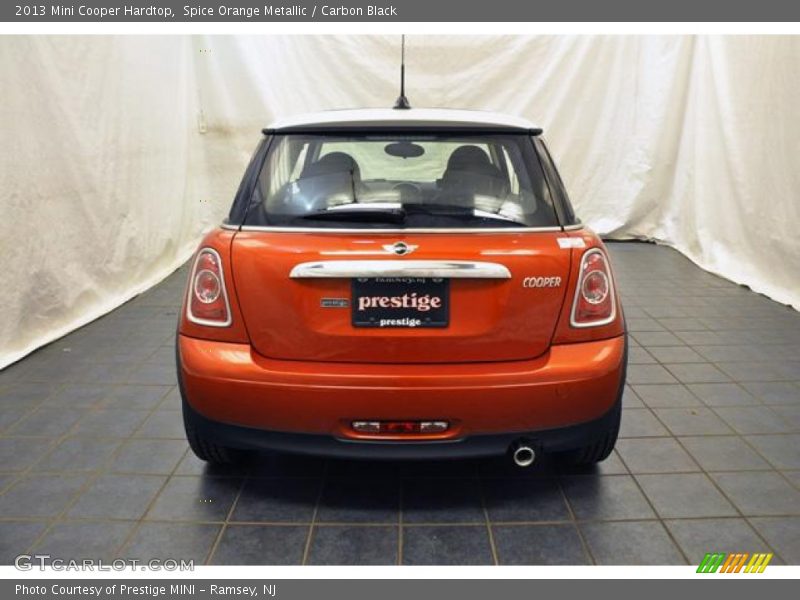 Spice Orange Metallic / Carbon Black 2013 Mini Cooper Hardtop
