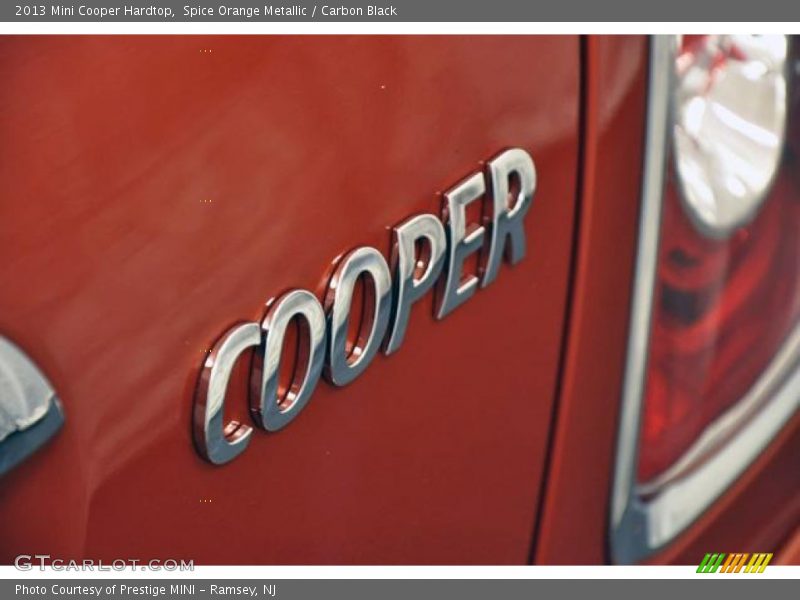 Spice Orange Metallic / Carbon Black 2013 Mini Cooper Hardtop