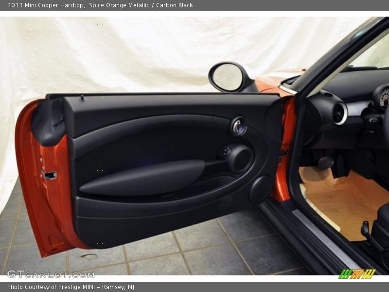 Spice Orange Metallic / Carbon Black 2013 Mini Cooper Hardtop