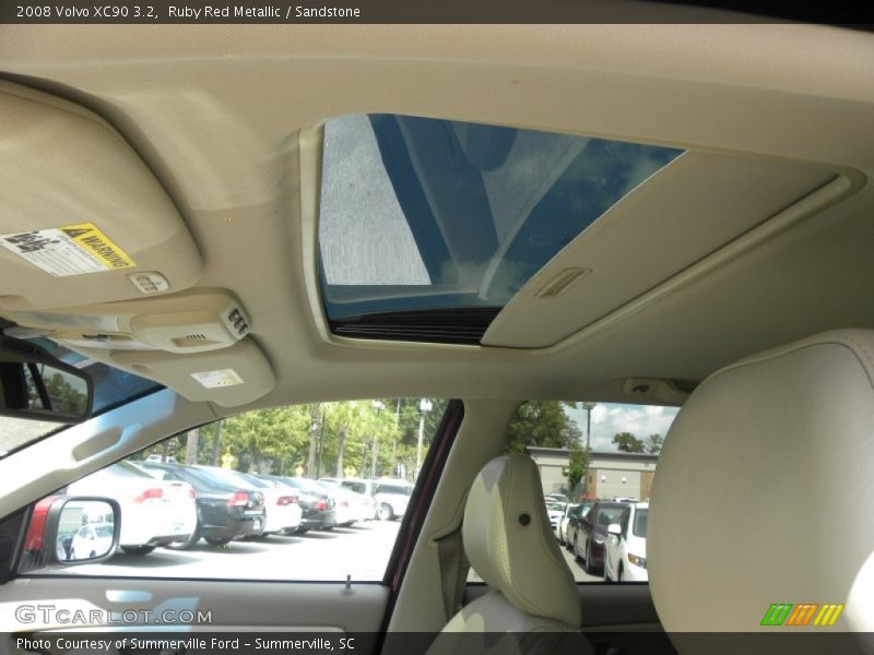 Ruby Red Metallic / Sandstone 2008 Volvo XC90 3.2