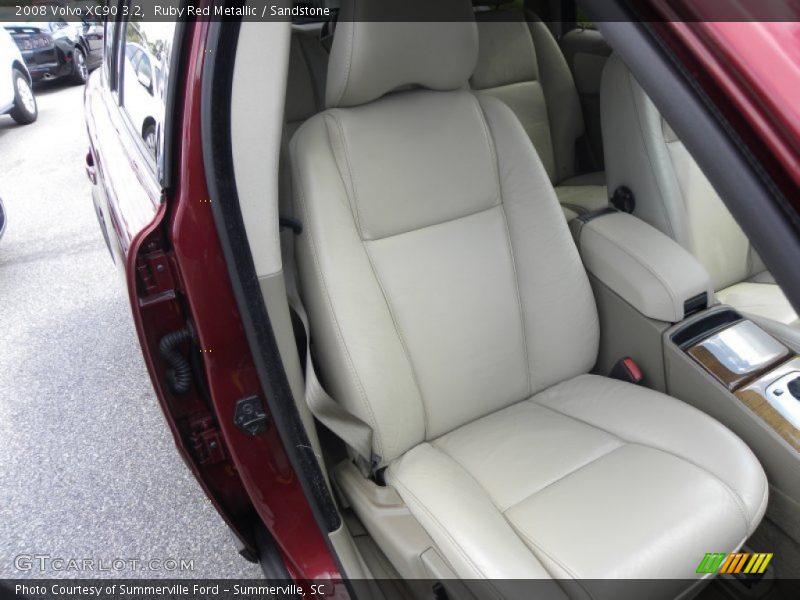 Ruby Red Metallic / Sandstone 2008 Volvo XC90 3.2