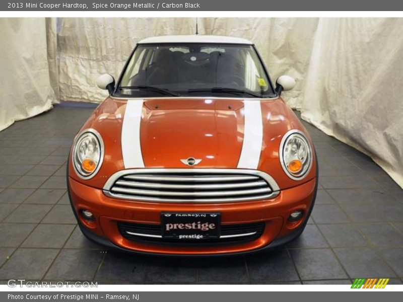 Spice Orange Metallic / Carbon Black 2013 Mini Cooper Hardtop