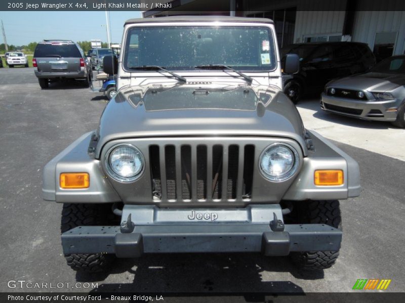 Light Khaki Metallic / Khaki 2005 Jeep Wrangler X 4x4