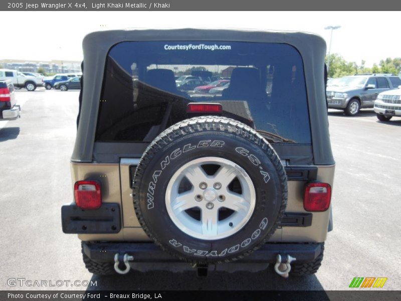 Light Khaki Metallic / Khaki 2005 Jeep Wrangler X 4x4