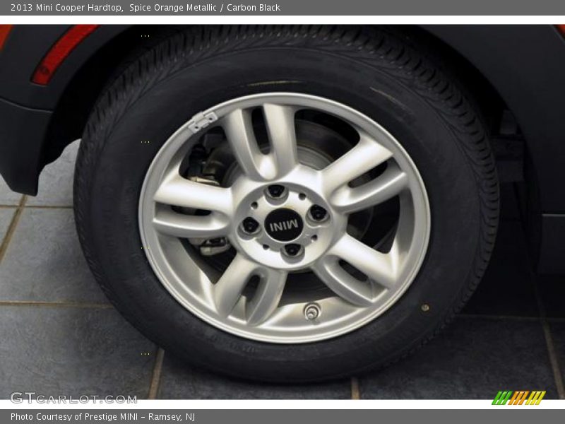 Spice Orange Metallic / Carbon Black 2013 Mini Cooper Hardtop