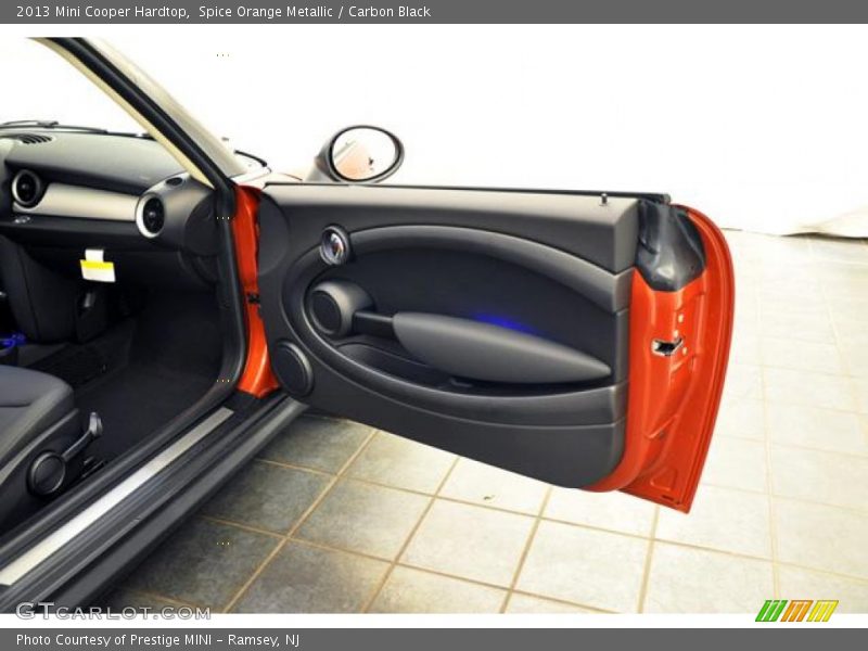 Spice Orange Metallic / Carbon Black 2013 Mini Cooper Hardtop