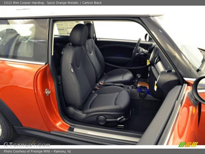 Spice Orange Metallic / Carbon Black 2013 Mini Cooper Hardtop