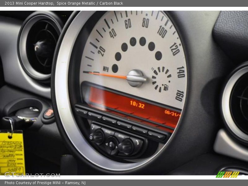 Spice Orange Metallic / Carbon Black 2013 Mini Cooper Hardtop