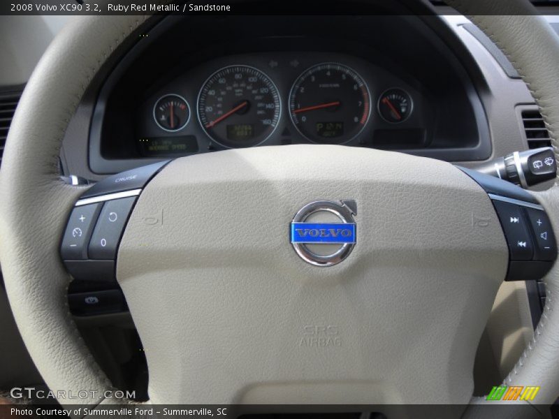 Ruby Red Metallic / Sandstone 2008 Volvo XC90 3.2