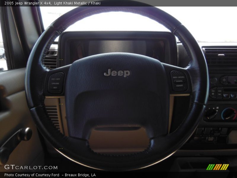  2005 Wrangler X 4x4 Steering Wheel