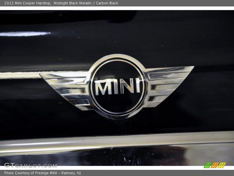 Midnight Black Metallic / Carbon Black 2013 Mini Cooper Hardtop