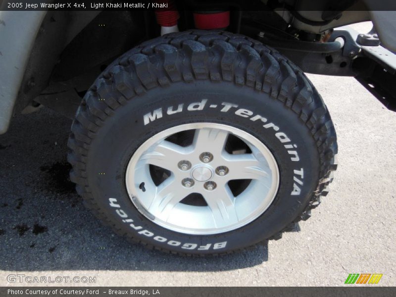  2005 Wrangler X 4x4 Wheel