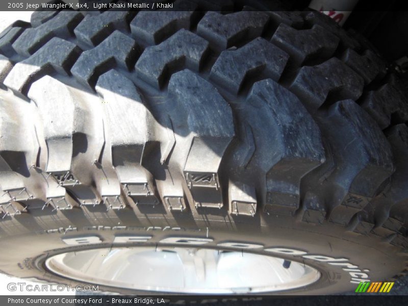 Light Khaki Metallic / Khaki 2005 Jeep Wrangler X 4x4
