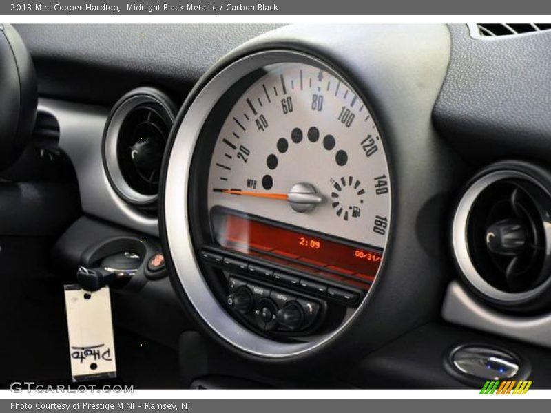 Midnight Black Metallic / Carbon Black 2013 Mini Cooper Hardtop