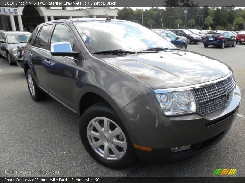 Sterling Grey Metallic / Charcoal Black 2010 Lincoln MKX FWD