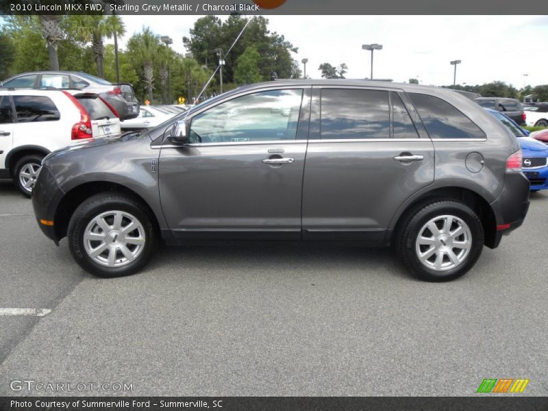 Sterling Grey Metallic / Charcoal Black 2010 Lincoln MKX FWD