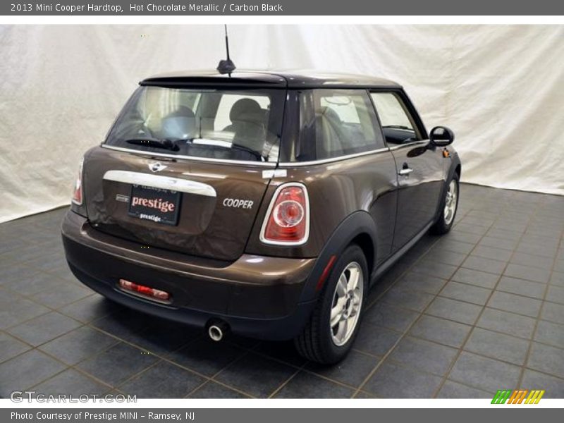 Hot Chocolate Metallic / Carbon Black 2013 Mini Cooper Hardtop