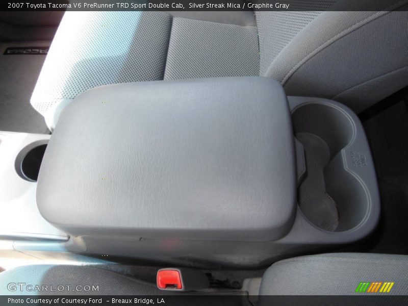 Silver Streak Mica / Graphite Gray 2007 Toyota Tacoma V6 PreRunner TRD Sport Double Cab
