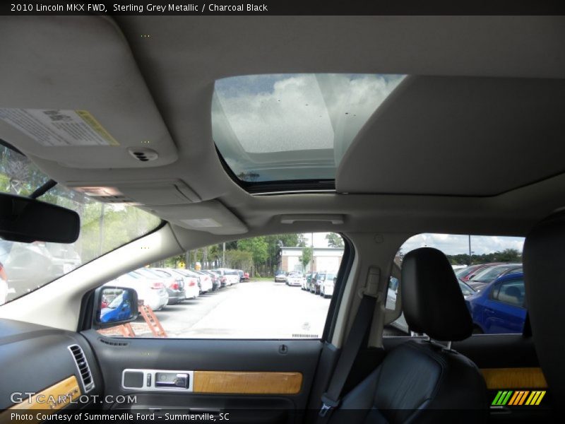 Sterling Grey Metallic / Charcoal Black 2010 Lincoln MKX FWD