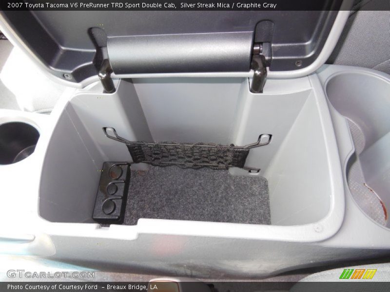 Silver Streak Mica / Graphite Gray 2007 Toyota Tacoma V6 PreRunner TRD Sport Double Cab