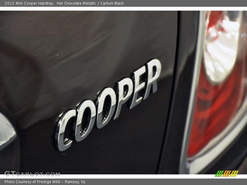 Hot Chocolate Metallic / Carbon Black 2013 Mini Cooper Hardtop