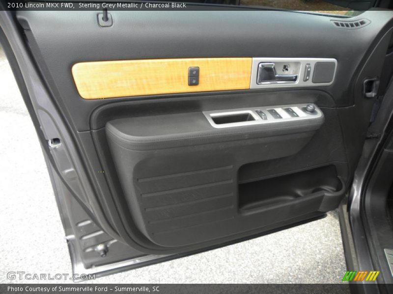 Sterling Grey Metallic / Charcoal Black 2010 Lincoln MKX FWD
