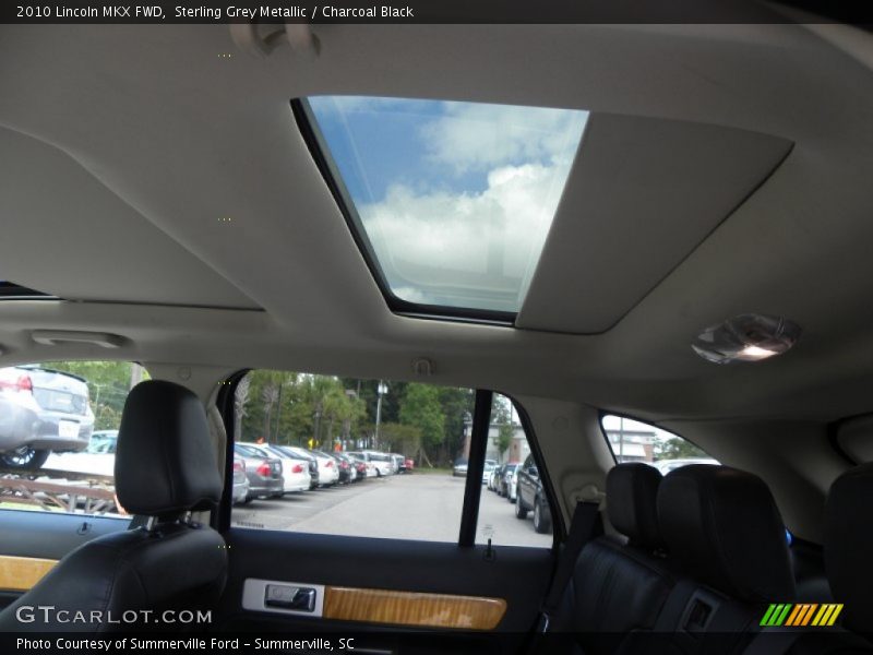 Sterling Grey Metallic / Charcoal Black 2010 Lincoln MKX FWD