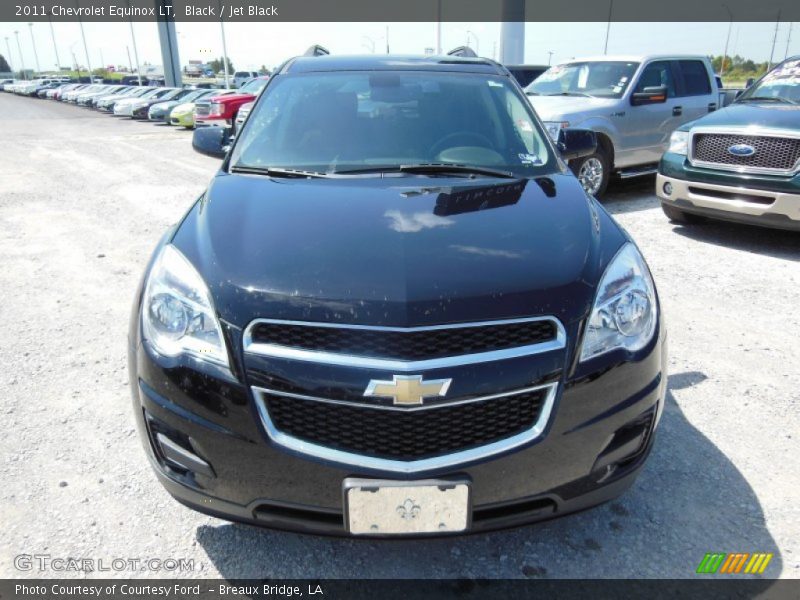 Black / Jet Black 2011 Chevrolet Equinox LT