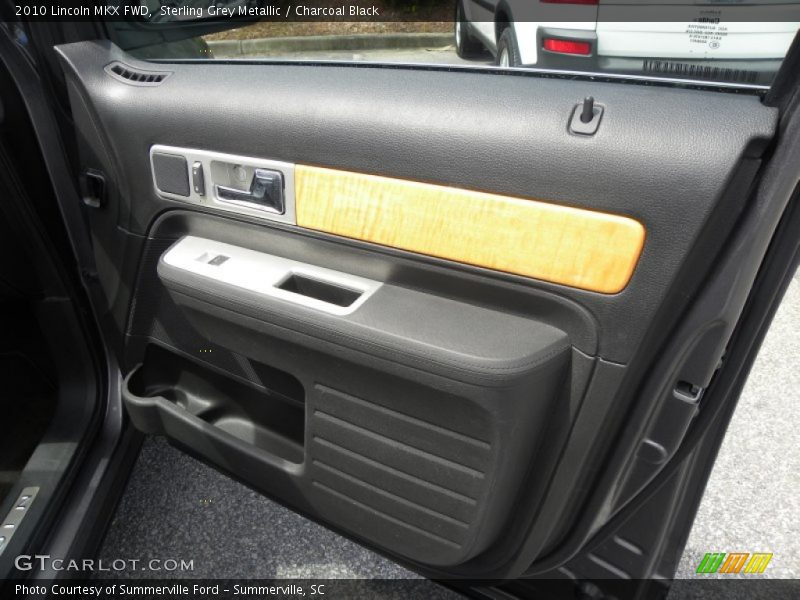 Sterling Grey Metallic / Charcoal Black 2010 Lincoln MKX FWD