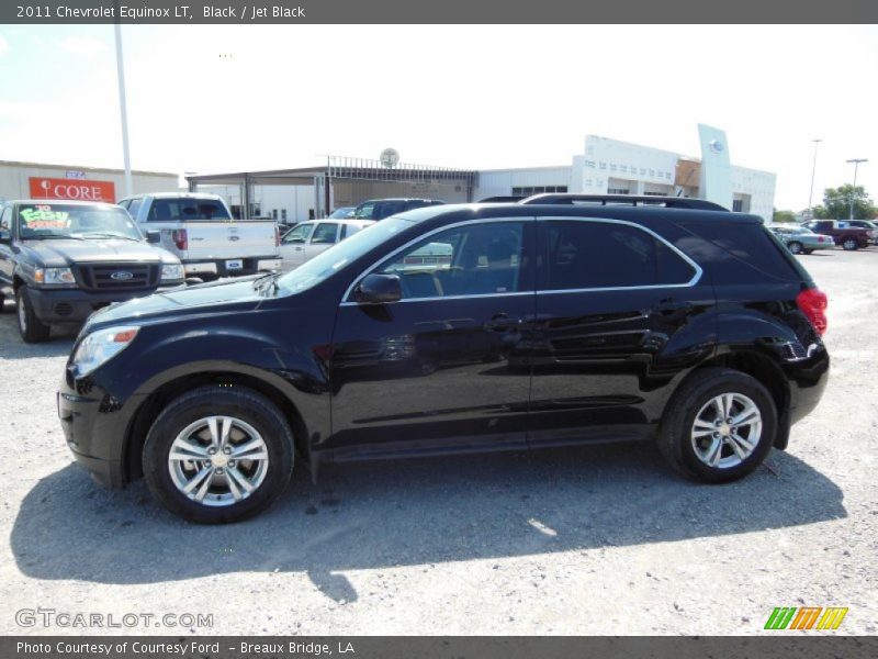 Black / Jet Black 2011 Chevrolet Equinox LT