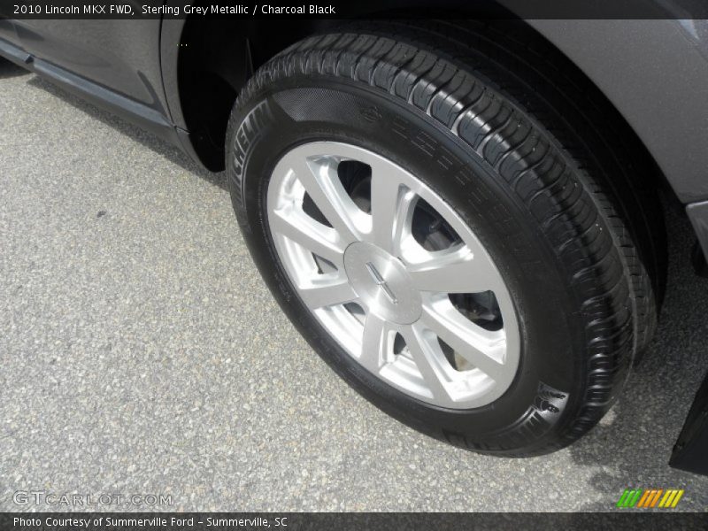 Sterling Grey Metallic / Charcoal Black 2010 Lincoln MKX FWD