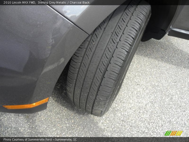 Sterling Grey Metallic / Charcoal Black 2010 Lincoln MKX FWD