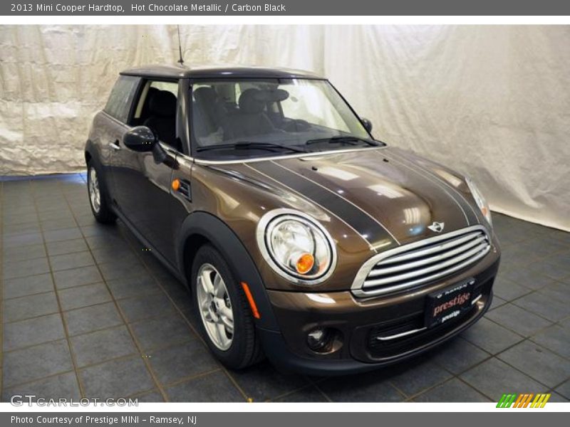 Hot Chocolate Metallic / Carbon Black 2013 Mini Cooper Hardtop