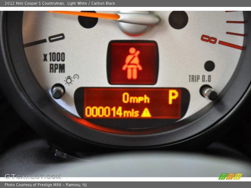 Light White / Carbon Black 2012 Mini Cooper S Countryman