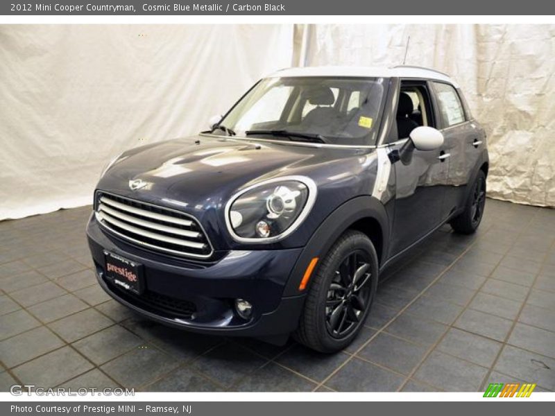 Cosmic Blue Metallic / Carbon Black 2012 Mini Cooper Countryman