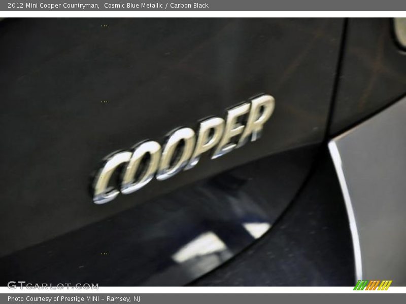 Cosmic Blue Metallic / Carbon Black 2012 Mini Cooper Countryman