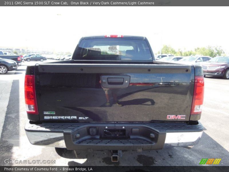 Onyx Black / Very Dark Cashmere/Light Cashmere 2011 GMC Sierra 1500 SLT Crew Cab