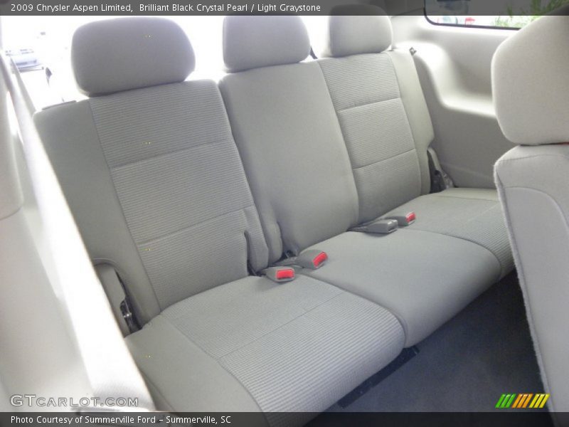 Brilliant Black Crystal Pearl / Light Graystone 2009 Chrysler Aspen Limited