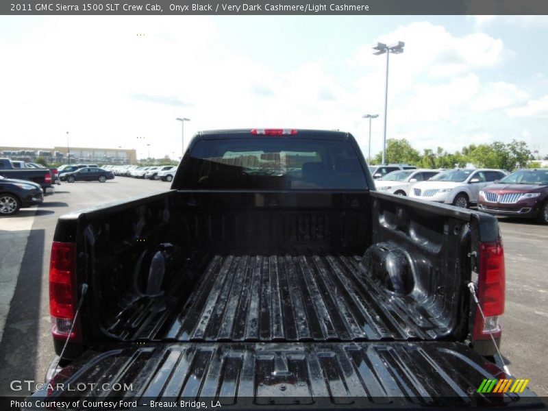 Onyx Black / Very Dark Cashmere/Light Cashmere 2011 GMC Sierra 1500 SLT Crew Cab