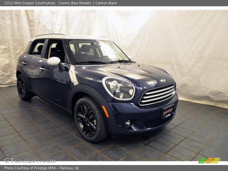 Cosmic Blue Metallic / Carbon Black 2012 Mini Cooper Countryman