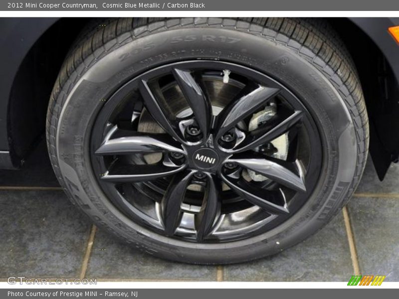 Cosmic Blue Metallic / Carbon Black 2012 Mini Cooper Countryman