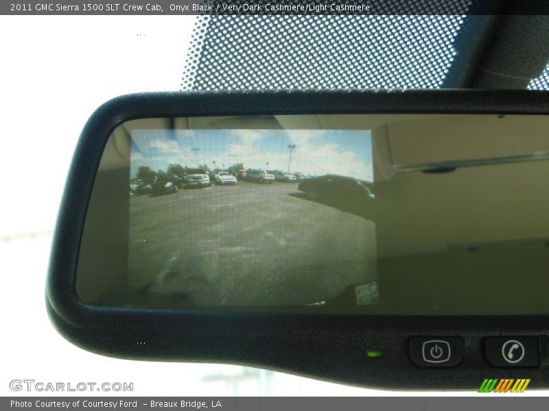 Onyx Black / Very Dark Cashmere/Light Cashmere 2011 GMC Sierra 1500 SLT Crew Cab