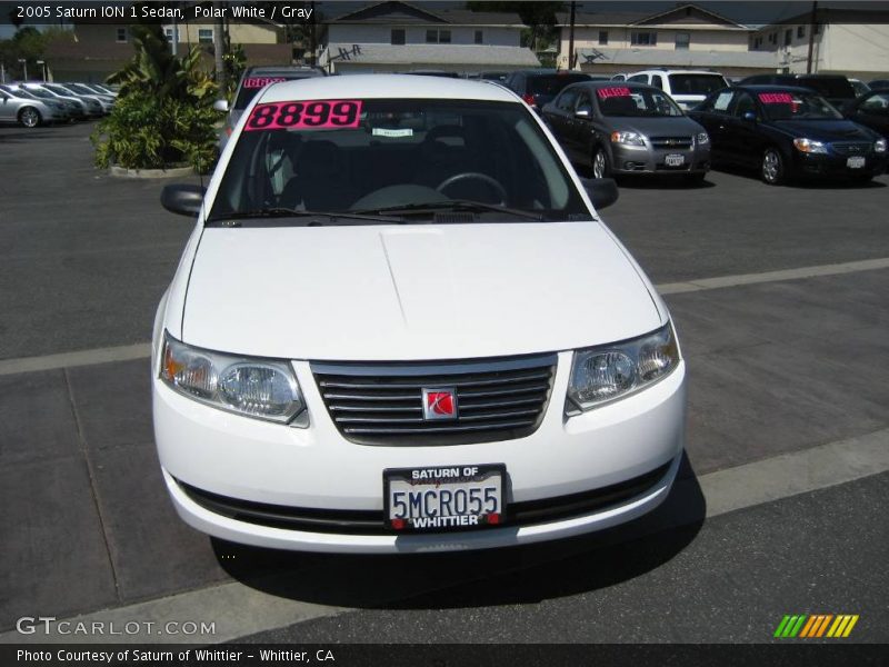 Polar White / Gray 2005 Saturn ION 1 Sedan