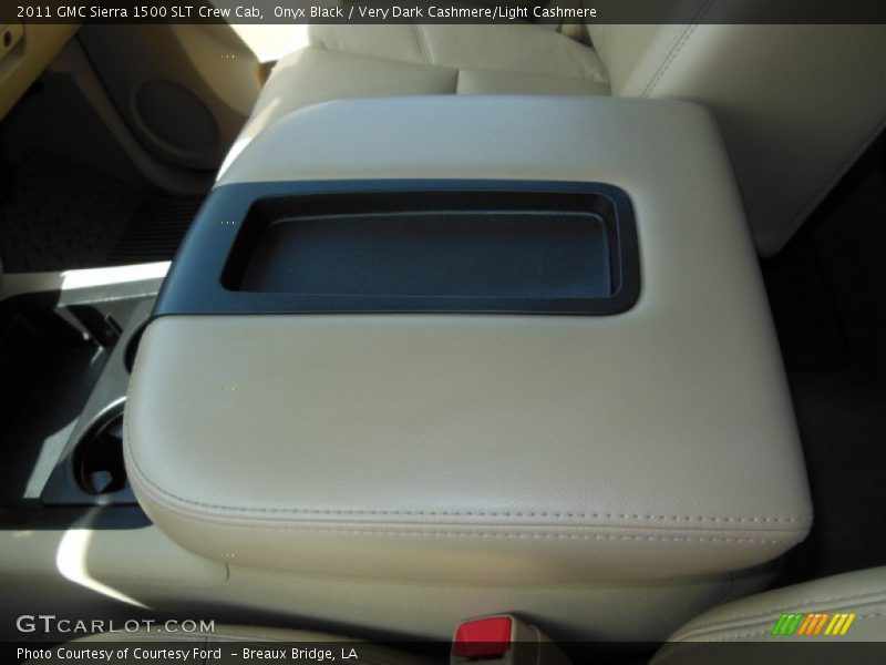 Onyx Black / Very Dark Cashmere/Light Cashmere 2011 GMC Sierra 1500 SLT Crew Cab